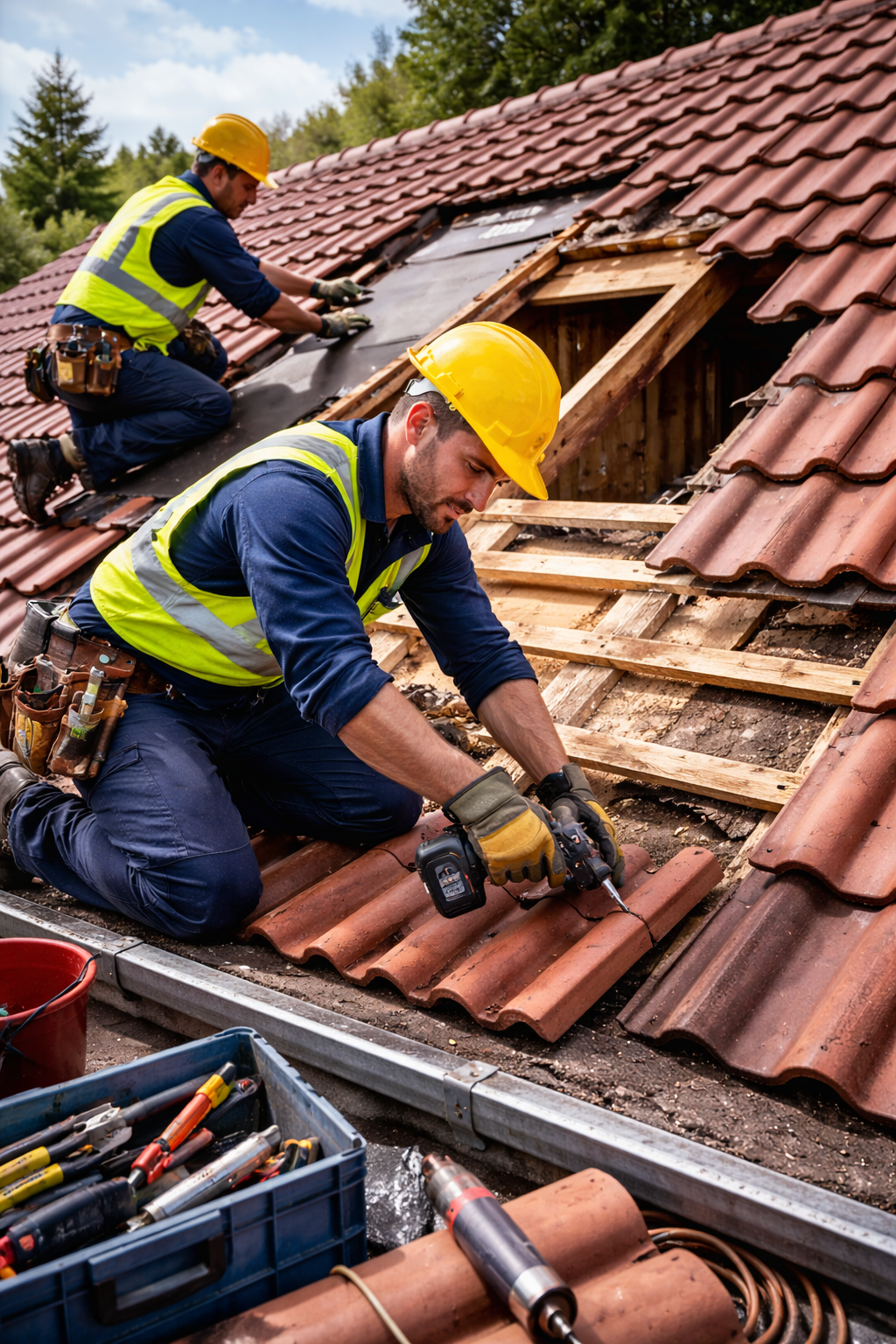 Chantier couverture Marseille